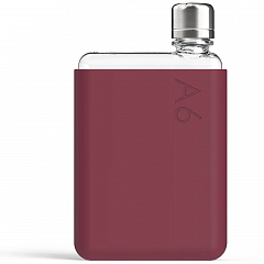 Чехол для бутылки Memobottle A6 бордовый