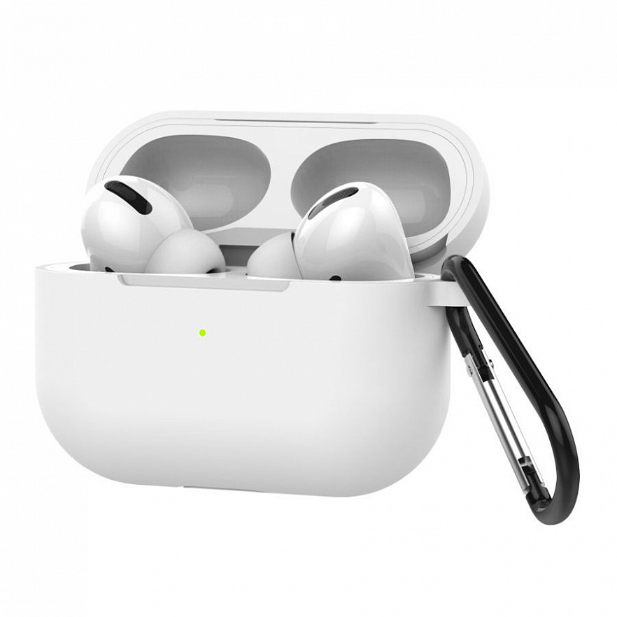 Чехол LAB.C Silicone Capsule Pro для AirPods Pro белый