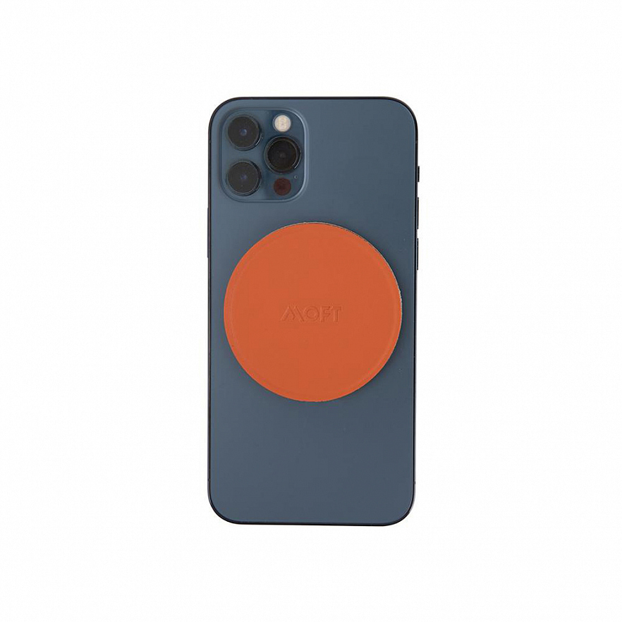 Подставка-держатель для iPhone 12/13/14 MOFT Snap Phone Grip & Stand оранжевая (MS018A-1-OG)