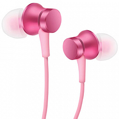 Наушники Xiaomi Refreshed Piston Earphones (Pure version) розовые
