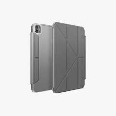 Чехол UNIQ Camden Click для iPad Pro 11 (2024) серый
