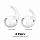 Амбушюры Elago Earbuds Hook Cover для AirPods Pro белые (White)