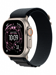 Часы Apple Watch Ultra 3 Natural 49 мм Alpine Loop черный ремешок