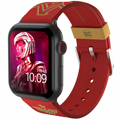 Ремешок MobyFox DC Comics для Apple Watch (всех размеров) Wonder Woman 1984: Crimson Armor (ST-WNR22DCC2012)