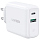 Сетевое зарядное устройство UGREEN CD170 36W USB + Type-C Charger белое (60468)