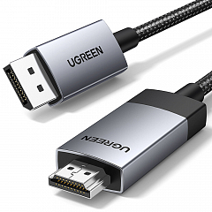 Кабель Ugreen DP119 DisplayPort / HDMI - 2 метра