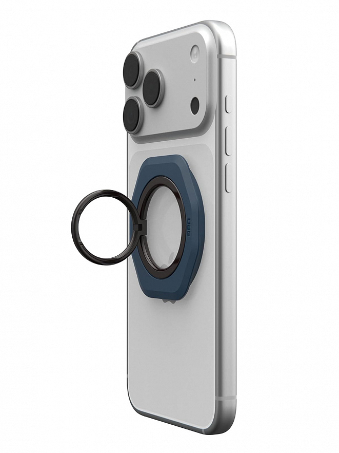 Кольцо-подставка UAG Magnetic Phone магнитное - синее