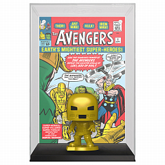 Фигурка Funko POP! Comic Covers Marvel Avengers #1 Iron Man (Exc) (28) 74133