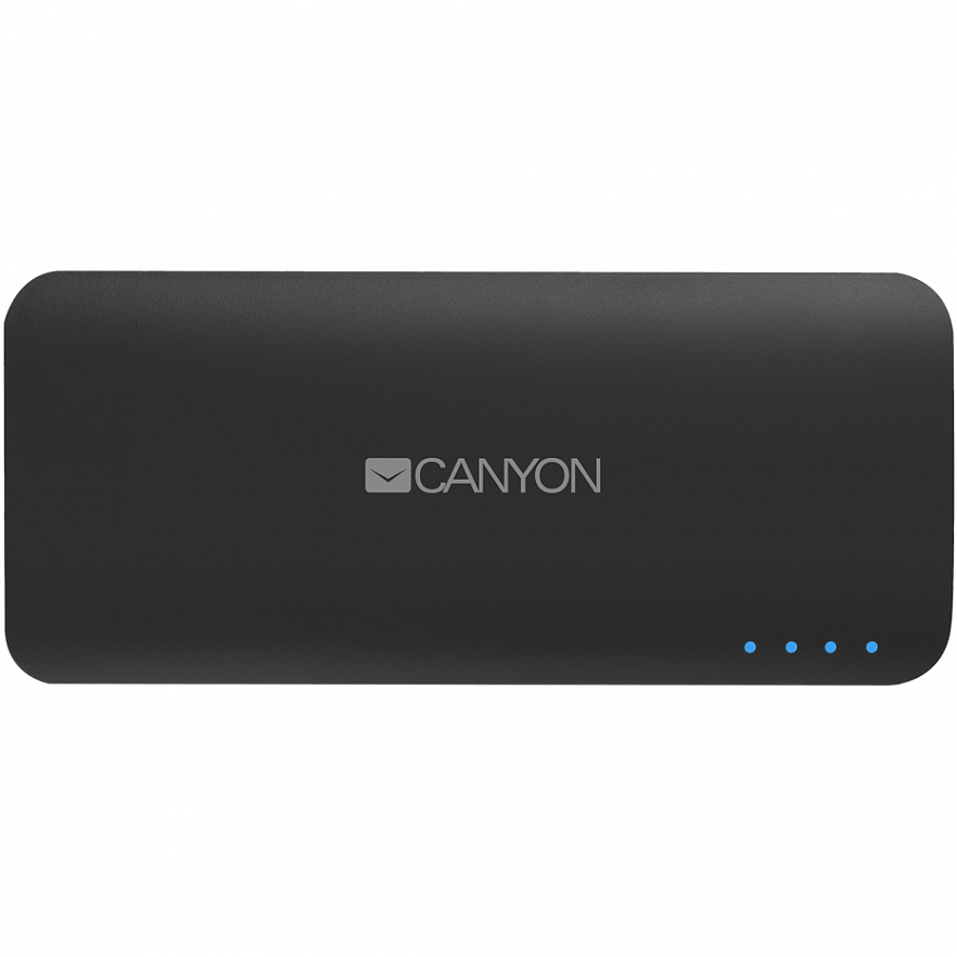 Внешний аккумулятор Canyon 10000 мАч чёрный (CNE-CPB100DG)