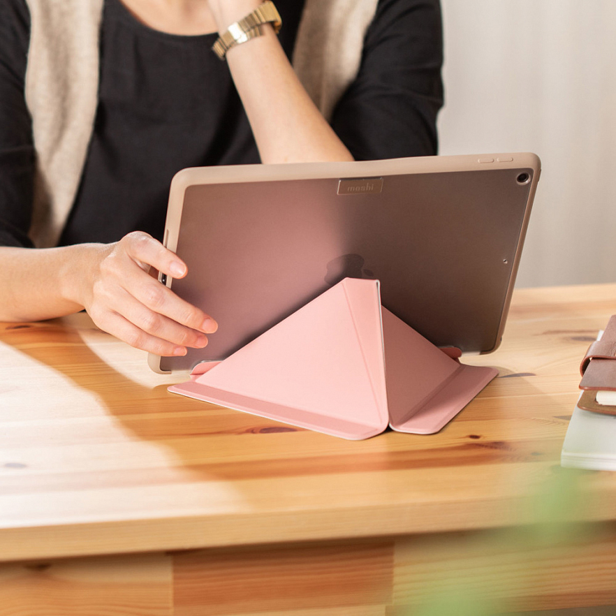 Чехол Moshi VersaCover для iPad 10.2 (7th Gen) розовый