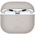 Чехол Uniq для Airpods 3 LINO Liquid silicone Beige