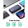 Внешний аккумулятор UGREEN PB172 (80917) Power Bank PD 20W 10000mAh со встроенным кабелем USB-C тёмно-синий