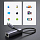 Переходник Ugreen CM483 USB-C to Gigabit Ethernet Adapter серый (40322)