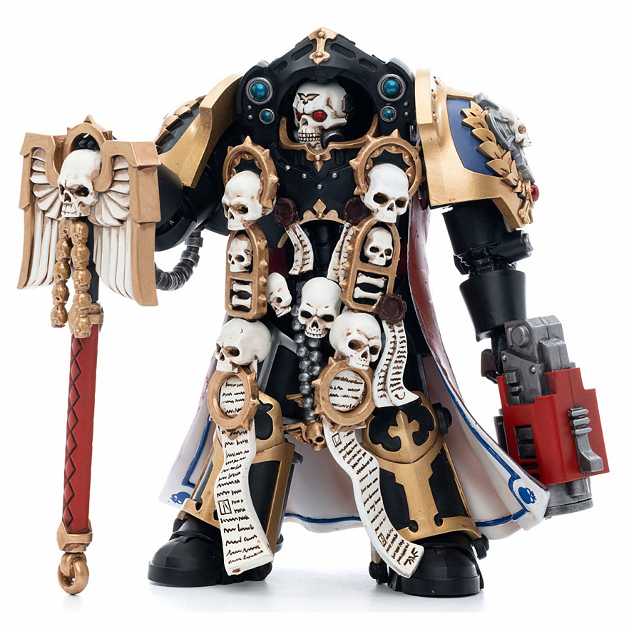 Фигурка Warhammer 40K Ultramarines Terminator Chaplain Brother Vanius 1:18