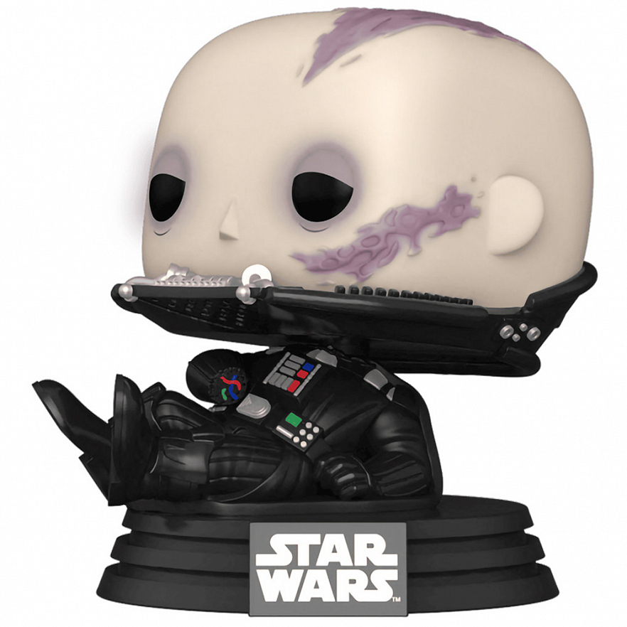 Фигурка Funko POP! Bobble Star Wars Ep 6 RotJ 40th Darth Vader (unmasked) (610) 70750