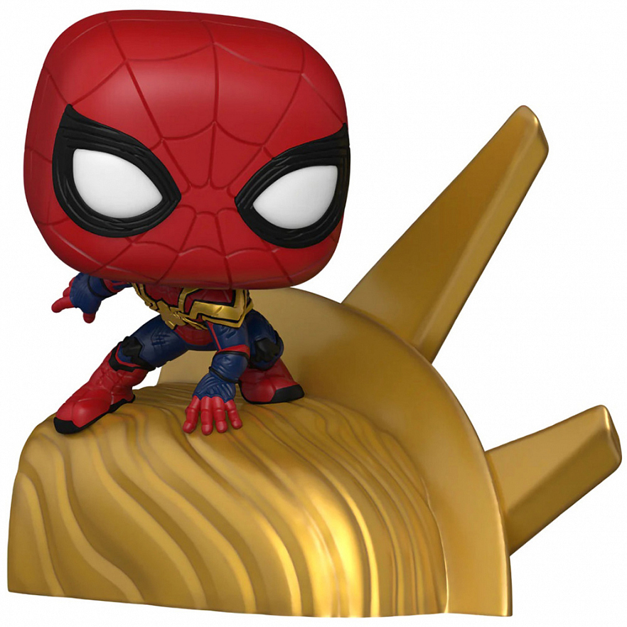Фигурка Funko POP! Deluxe Bobble Marvel Spider-Man No Way Home Battle Spider-Man (Exc) (1179) 68387