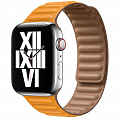 Ремешок EcoLeather Link для Apple Watch 42/44/45 мм оранжевый (Califorina Poppy)