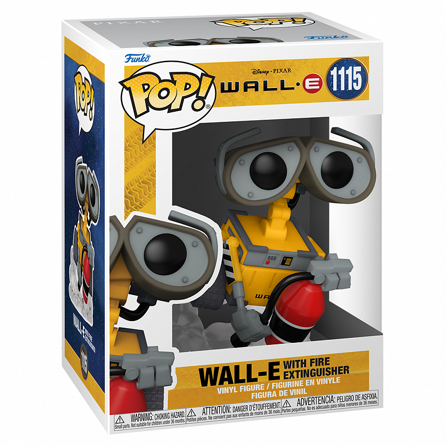 Коллекционная фигурка Funko POP! Disney Wall-E Wall-E with Fire Extinguisher (1115) 58558