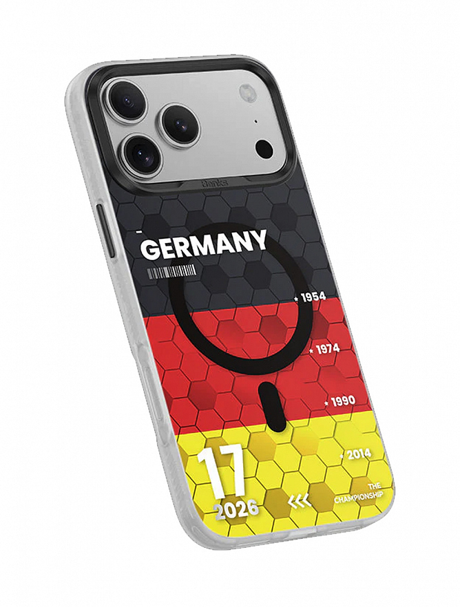 Чехол Benks для iPhone 17 Pro Max Dynamic Germany D3 Soccer (2026)