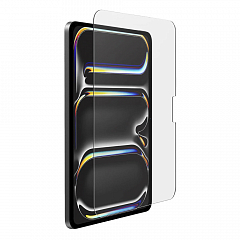 Защитное стекло UNIQ Optix Clear tempered glass with applicator для iPad Pro 11" (2024) прозрачное