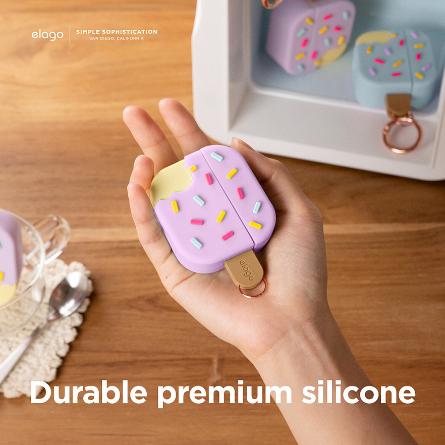 Чехол Elago Ice Cream Case для AirPods 3 лавандовый (Lavender)