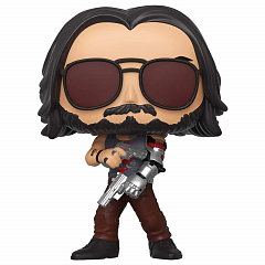 Коллекционная фигурка Funko POP! Games Cyberpunk 2077 Johnny Silverhand w/ Gun (592) 47522
