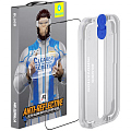 Защитное стекло Blueo 3D AR Anti-reflective (+install) 0.4 мм для iPhone 14 Pro ультра-прозрачное с чёрной рамкой