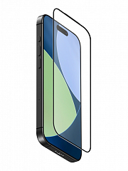 Стекло Uniq OPTIX для iPhone 17 Pro/16 Pro OPTIX матовое скругленное и закаленное с инсталлером