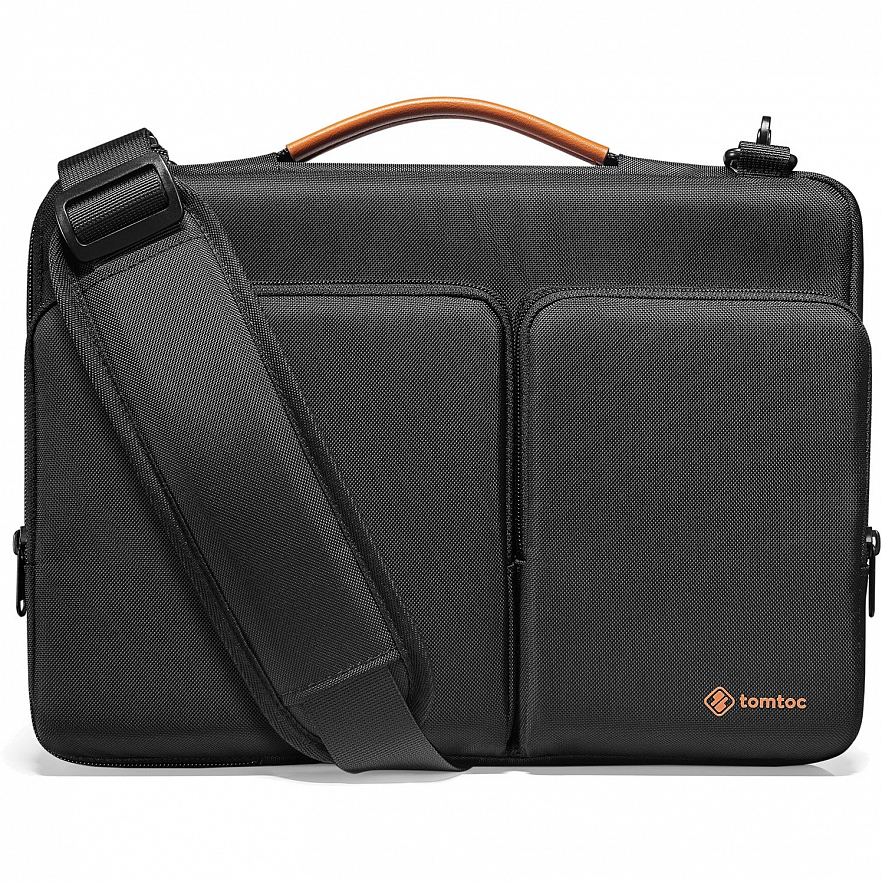 Сумка Tomtoc Defender Laptop Shoulder Bag A42 для ноутбуков 13-13.3"/Macbook Pro 13"/Air 13" чёрная (A42-C02D)