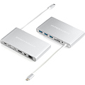 USB-хаб HyperDrive Ultimate 11-in-1 USB-C Hub серебристый (GN30-SILVER)