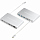 USB-хаб HyperDrive Ultimate 11-in-1 USB-C Hub серебристый (GN30-SILVER)