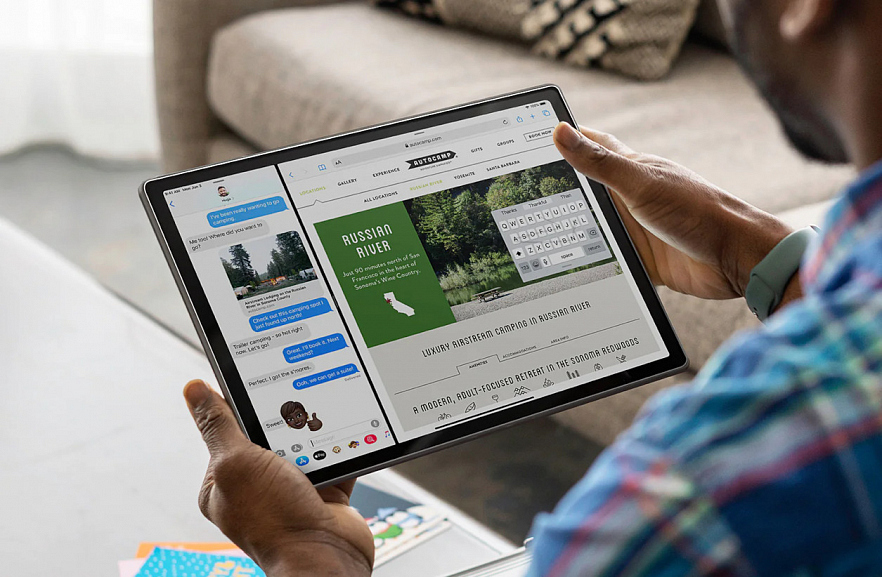 Защитное стекло Uniq Optix Clear для iPad 10.9 (2022)