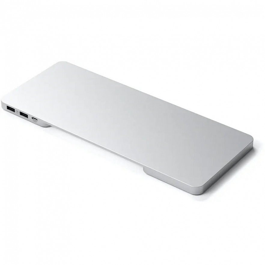 Док-станция Satechi USB-C Slim Dock для iMac (24-inch) серебристая (ST-UCISDS)