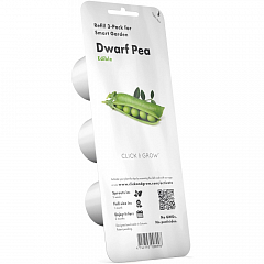 Набор картриджей для умного сада Click and Grow Refill 3-Pack Карликовый горох (Dwarf Pea)