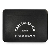 Чехол CG Mobile Lagerfeld RSG Saffiano Sleeve Black для ноутбуков 13"/14" чёрный
