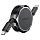 Кабель выдвижной Acefast C13-03 USB-C to USB-C 60W Charging Data Cable (0,8 метра) чёрный (AF-C13-03-BK)