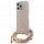 Чехол CG Mobile Guess 4G Printed Crossbody для iPhone 15 Pro Max розовый