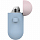 Чехол LAB.C Silicone Capsule 2in1 для Airpods голубой Pastel Blue (розовая Baby Pink/лимонная Lemon крышки)