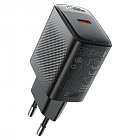 Сетевое зарядное устройство Acefast A104 USB Type-C PD25W GaN чёрное (AF-A104-BK)