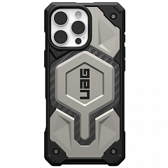 Чехол Uag Monarch Pro MagSafe для iPhone 16 Pro Max титан (Titanium)