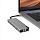 Мульти хаб ALOGIC USB-C Dock PLUS серый космос