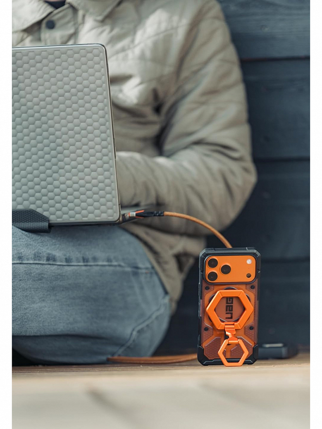 Кольцо-держатель UAG Magnetic Phone Ring Stand оранж