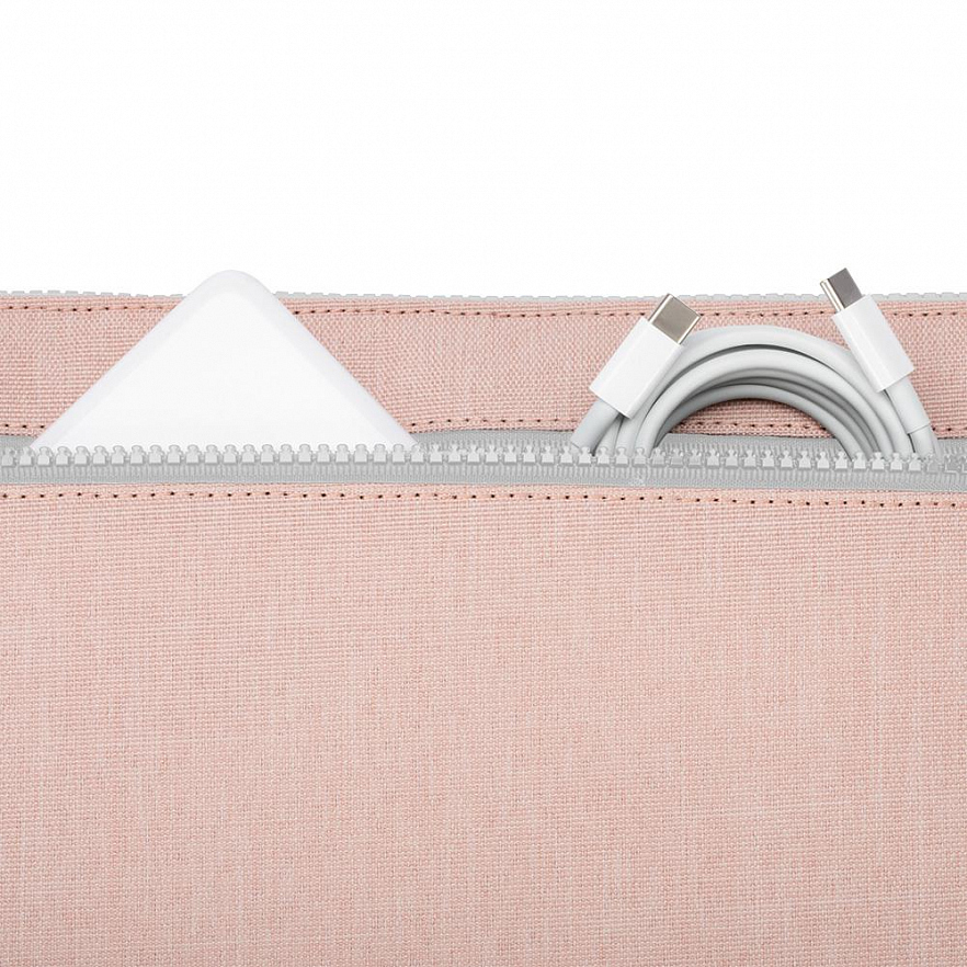 Чехол Incase Compact Sleeve in Woolenex для MacBook Pro 13" (USB-C) / MacBook Air 13" (2020) / MacBook Air 13" (M1, 2020) розовый (INMB100692-BLP) 