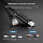 Кабель UGREEN CM204 (60813) USB-A to RJ45 Console Cable (3 метра) чёрный