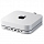 Хаб Satechi Stand & Hub USB-C / 3 x USB-A / Micro/SD / 3.5mm для Mac Mini (M1, 2020) серебристый (ST-MMSHS)