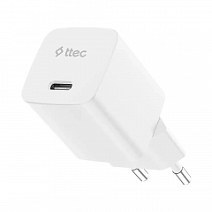 Сетевое зарядное устройство TTEC SmartCharger Pro PD GAN 45W USB-C белое