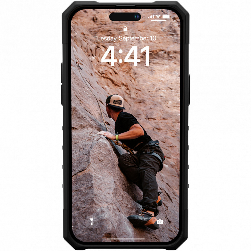 Чехол Uag Pathfinder для iPhone 14 Pro Max чёрный (Black)
