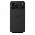 Чехол Silicone для iPhone 18 Pro Max с MagSafe черный
