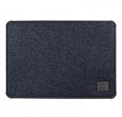 Чехол Uniq для Macbook Pro 13 (до 2021) и Air 13 DFender Sleeve Kanvas синий