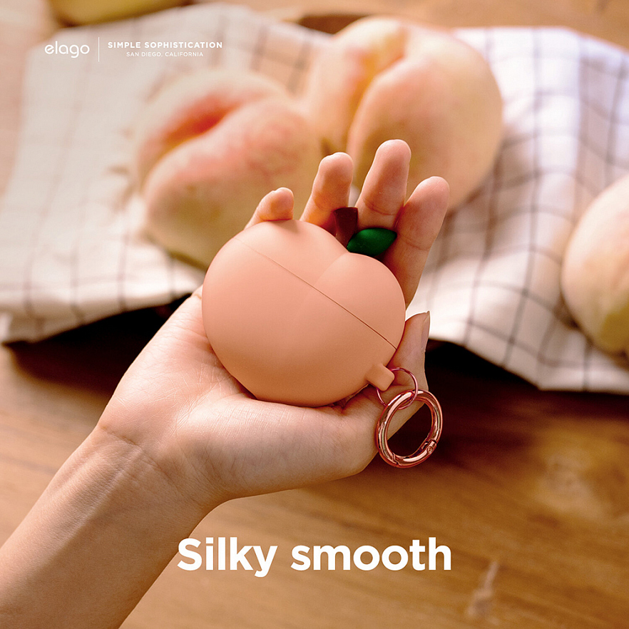 Чехол Elago Peach Case для AirPods 3 персиковый (Peach)